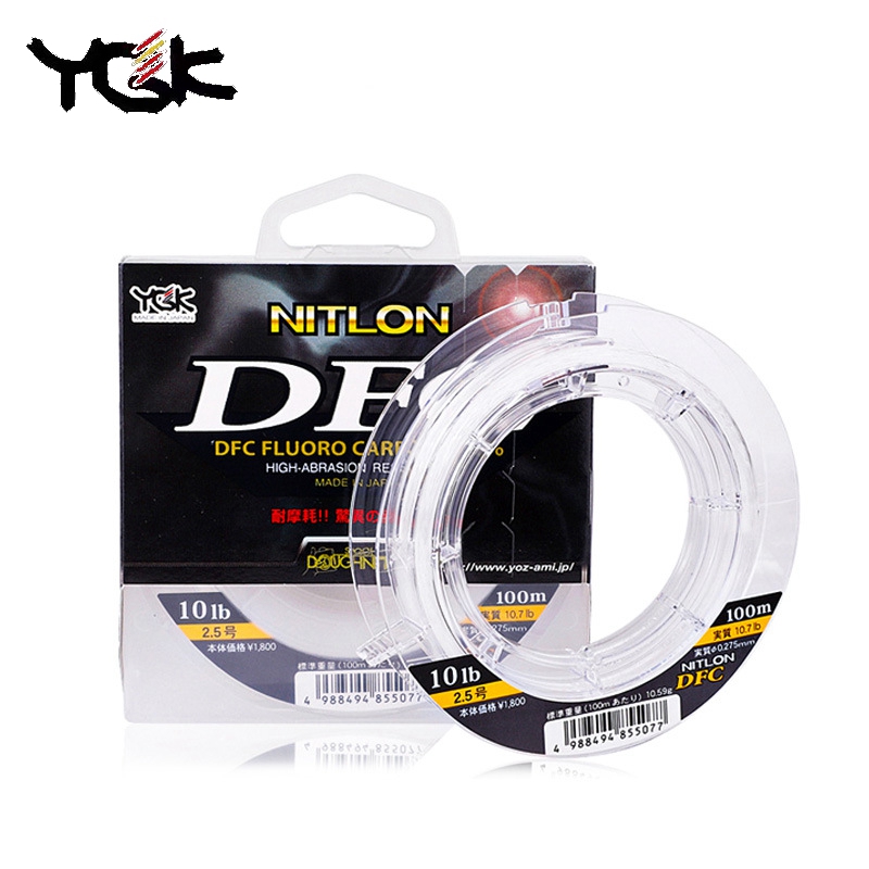 Copolymer Line - YGK Original DFC Carbon-Angelschnur für den