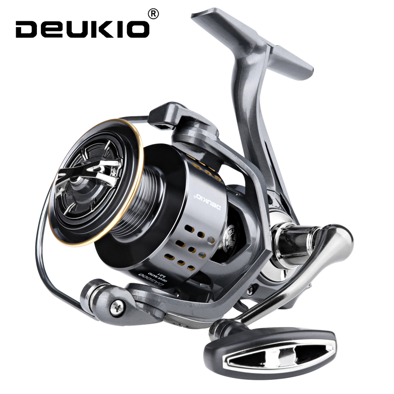 Daiwa Reel Fuego - DEUKIO Spinnrolle 2000-7000 Metallspule 15KG Max.