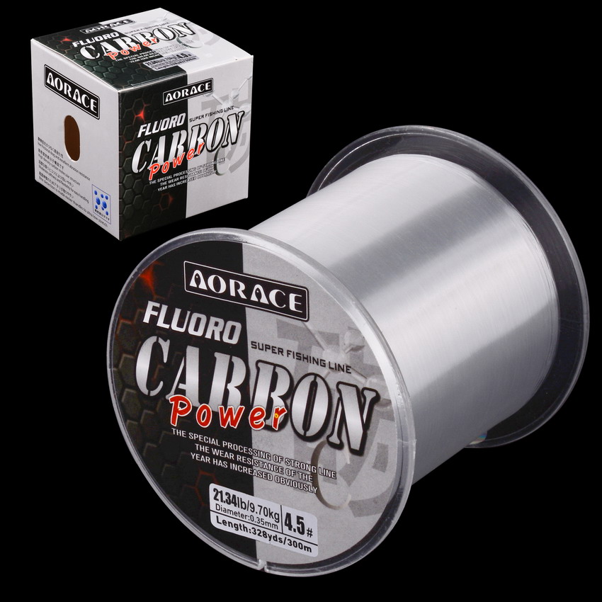 Copolymer Line - Aorace 300 m Fluorkohlenstoff-Angelschnur, japanische importierte