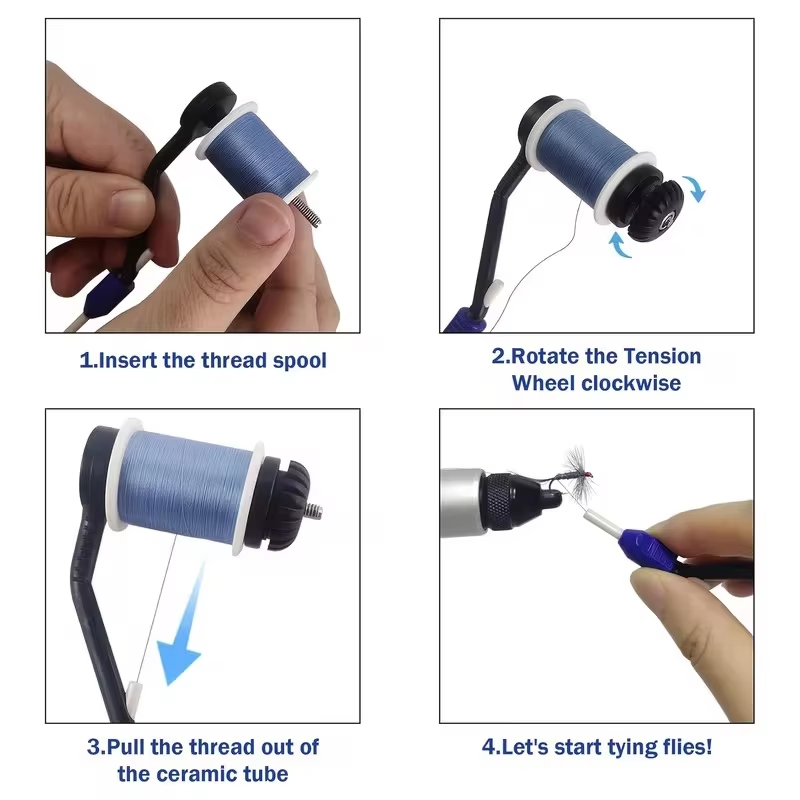 2 Stück Fliegenbinde-Spulenhal – Fishing Line Winder Bewertung und Preis