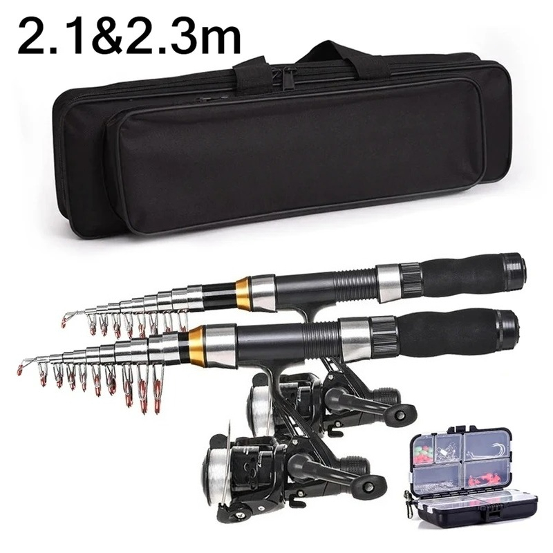 BRAVMAK 2,1/ 2,3 mTeleskop Ang – Fishing Line Box Bewertung und Preis